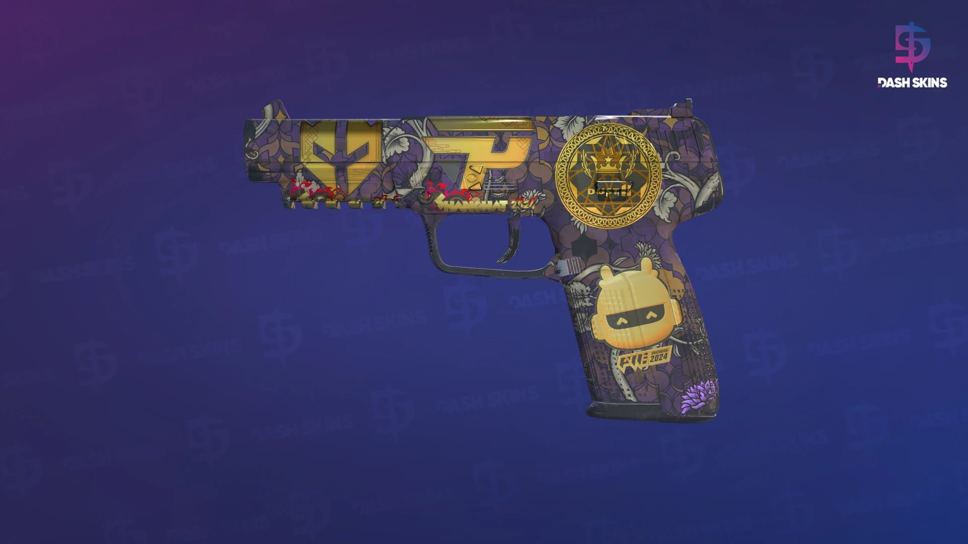 Souvenir Five-SeveN | Withered Vine (Minimal Wear) Screenshot Playside