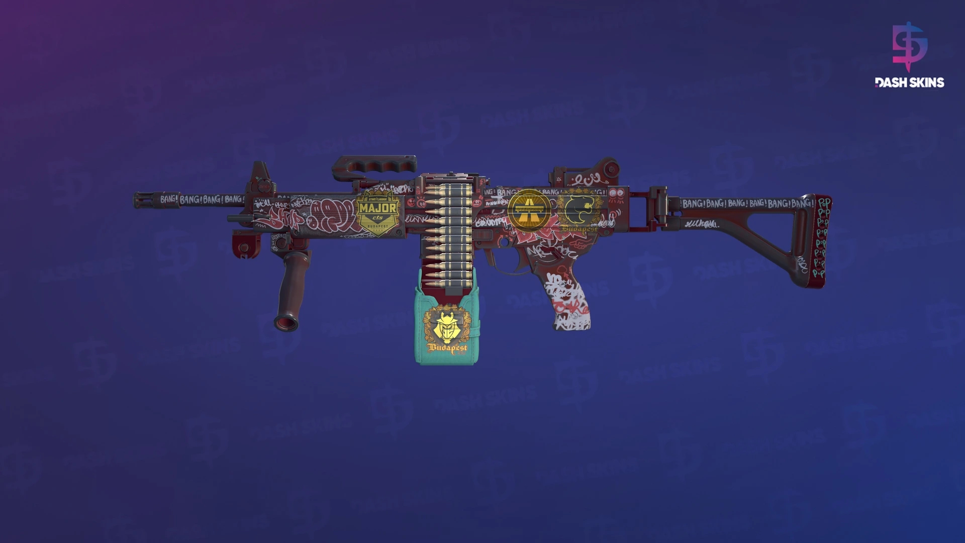Souvenir Negev | Wall Bang (Factory New) Screenshot Playside