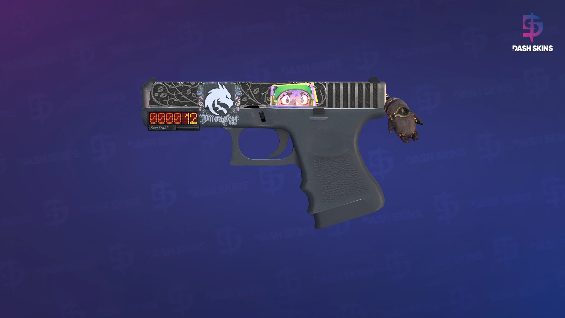 StatTrak™ Glock-18 | Ironwork (Field-Tested) Screenshot Playside