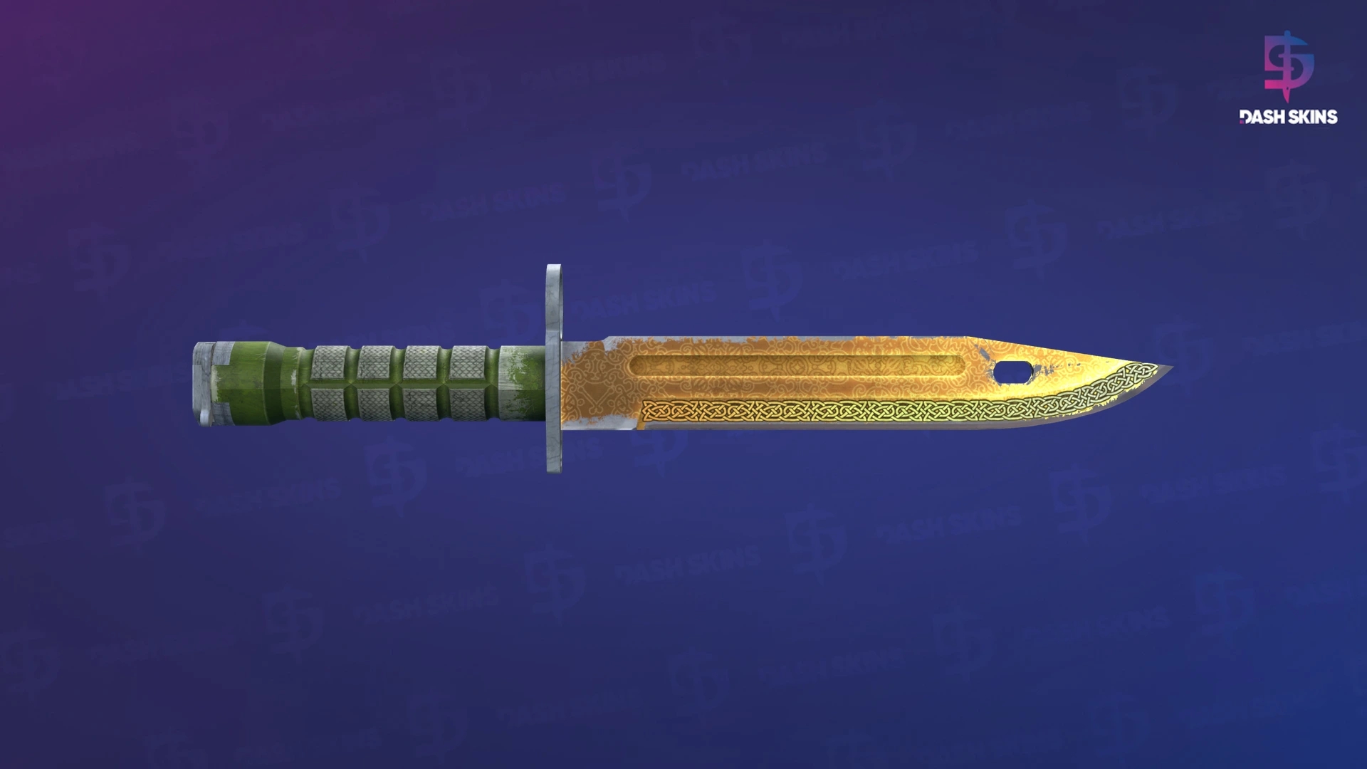 ★ Bayonet | Lore (Battle-Scarred) Screenshot Playside