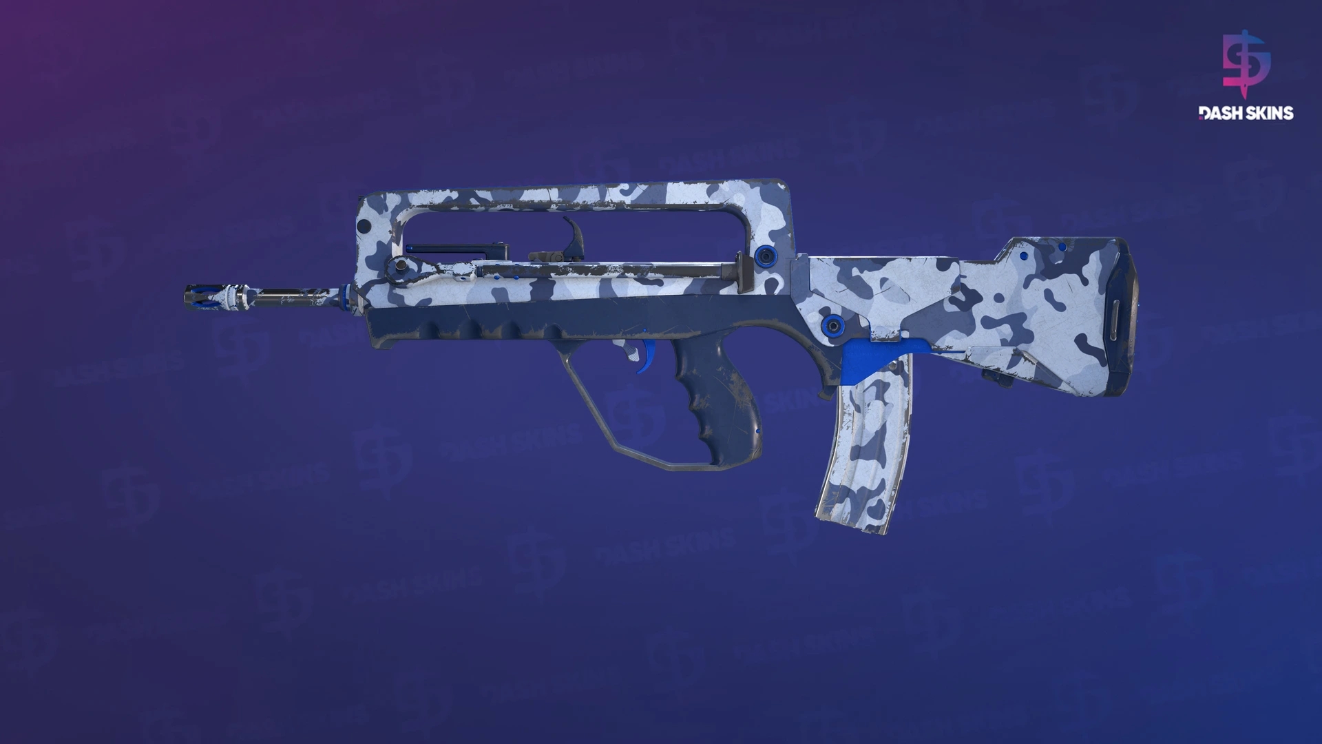 FAMAS | Yeti Camo (Field-Tested) Screenshot Playside