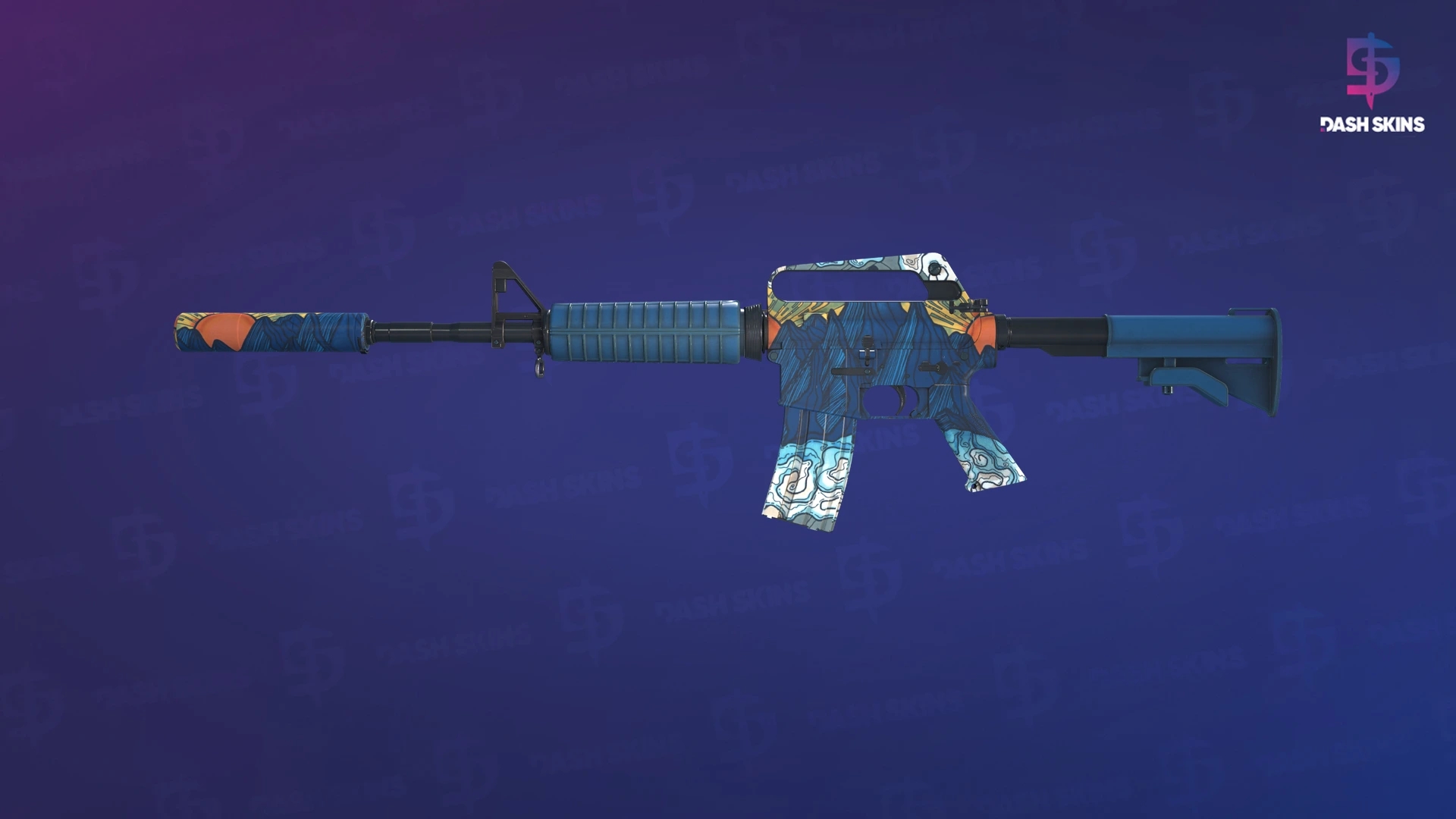 M4A1-S | Solitude (Minimal Wear) Screenshot Playside