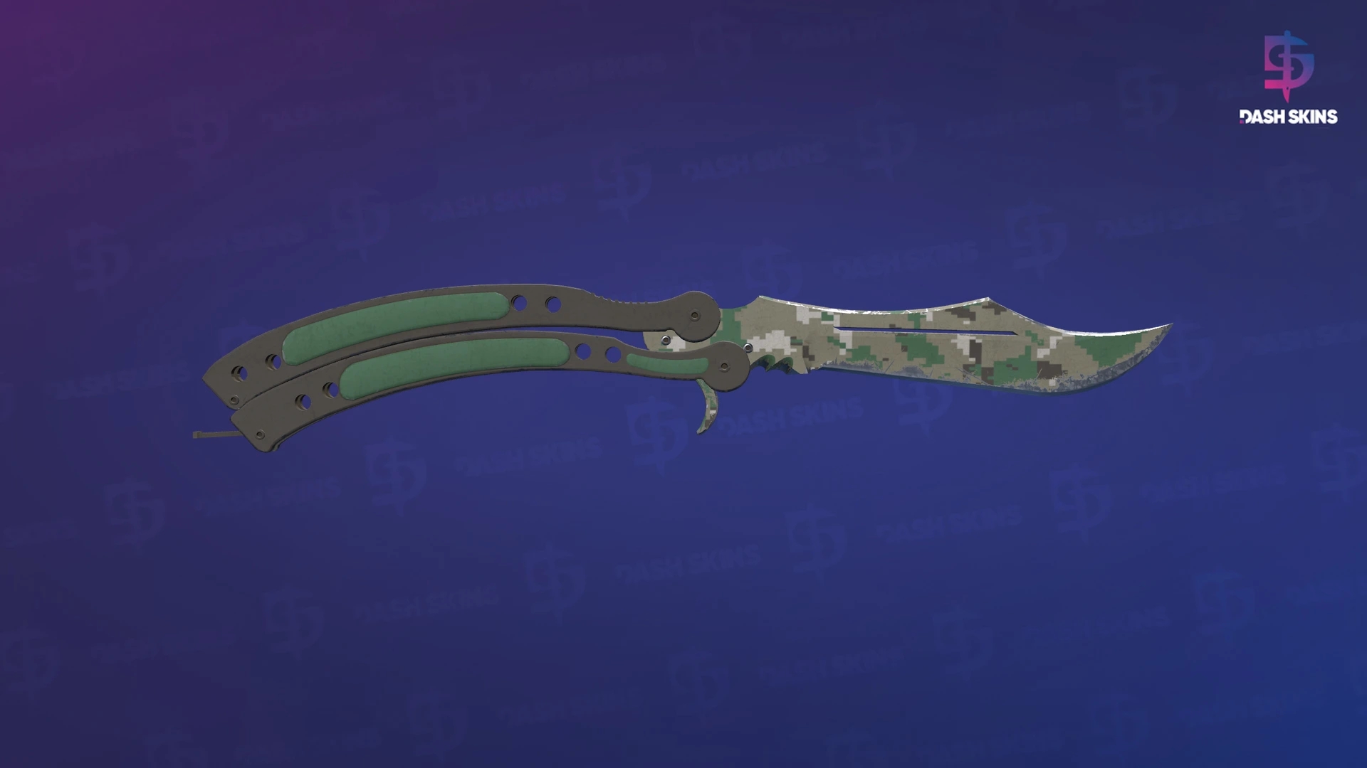 ★ Butterfly Knife | Forest DDPAT (Field-Tested) Screenshot Playside