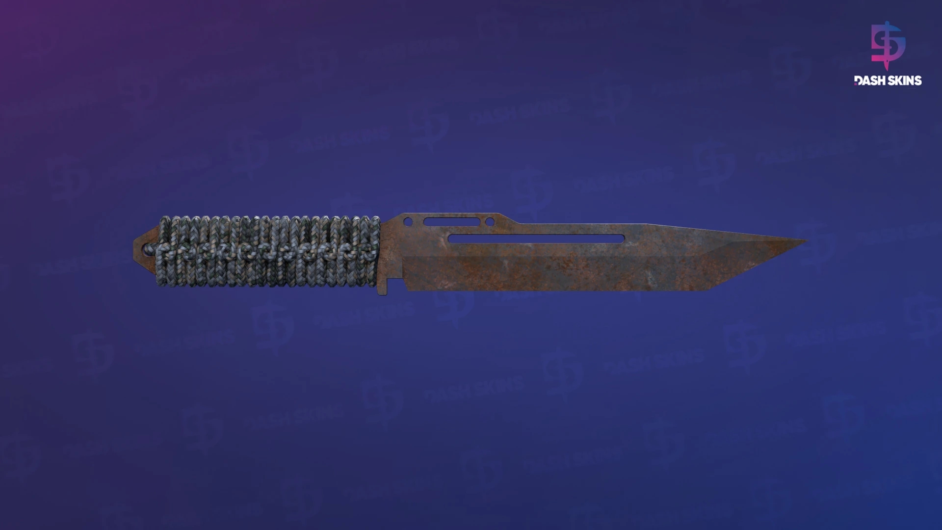 ★ Paracord Knife | Rust Coat (Battle-Scarred) Screenshot Playside