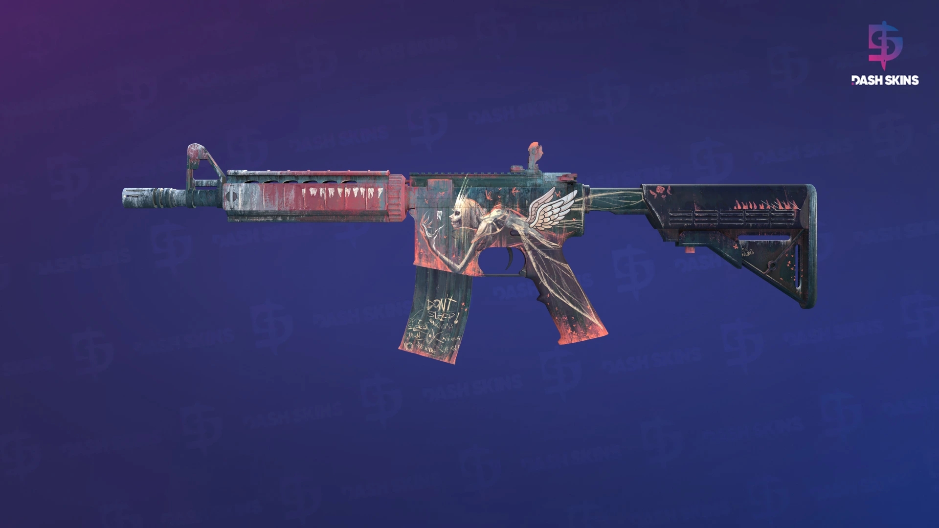 M4A4 | Tooth Fairy (Factory New) Screenshot Playside