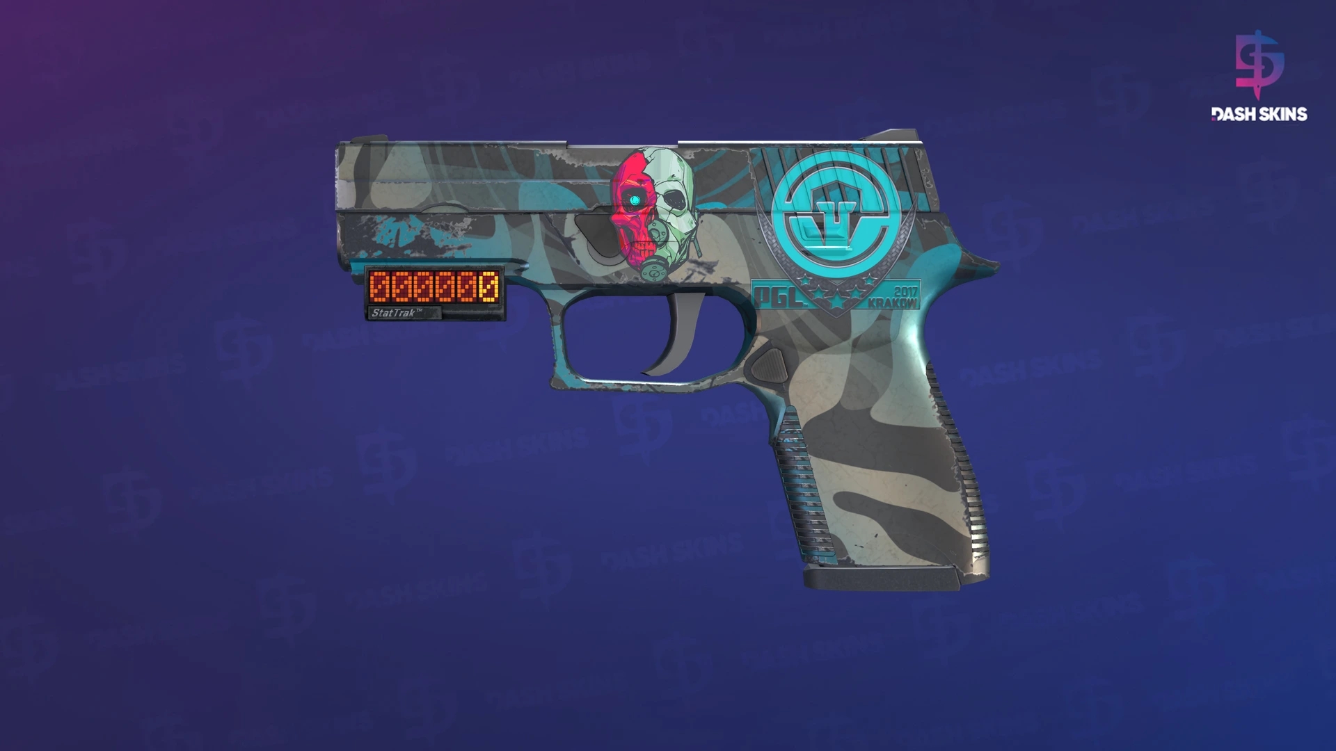 StatTrak™ P250 | Ripple (Field-Tested) Screenshot Playside