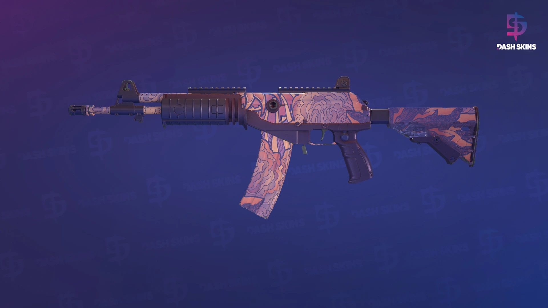 Galil AR | Sky Mandala (Minimal Wear) Screenshot Playside