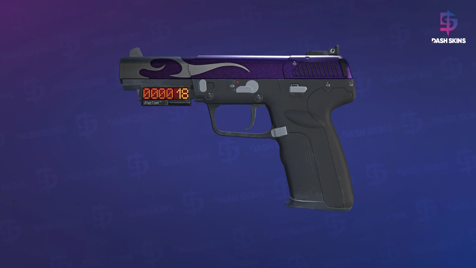 StatTrak™ Five-SeveN | Flame Test (Field-Tested) Screenshot Playside