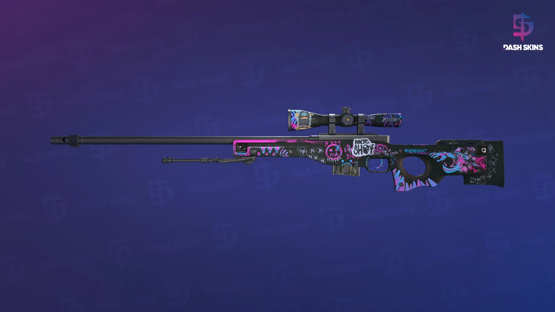 AWP | Fever Dream (Minimal Wear) Screenshot Playside