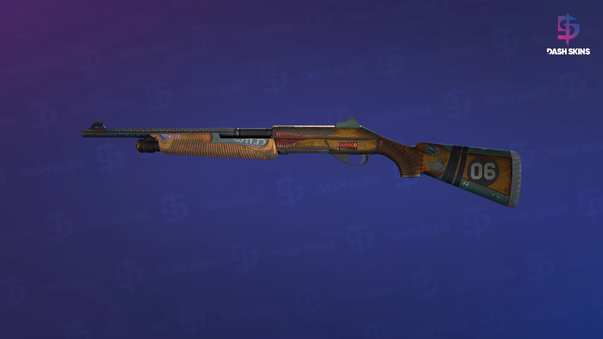 StatTrak™ Nova | Wild Six (Field-Tested) Screenshot Playside