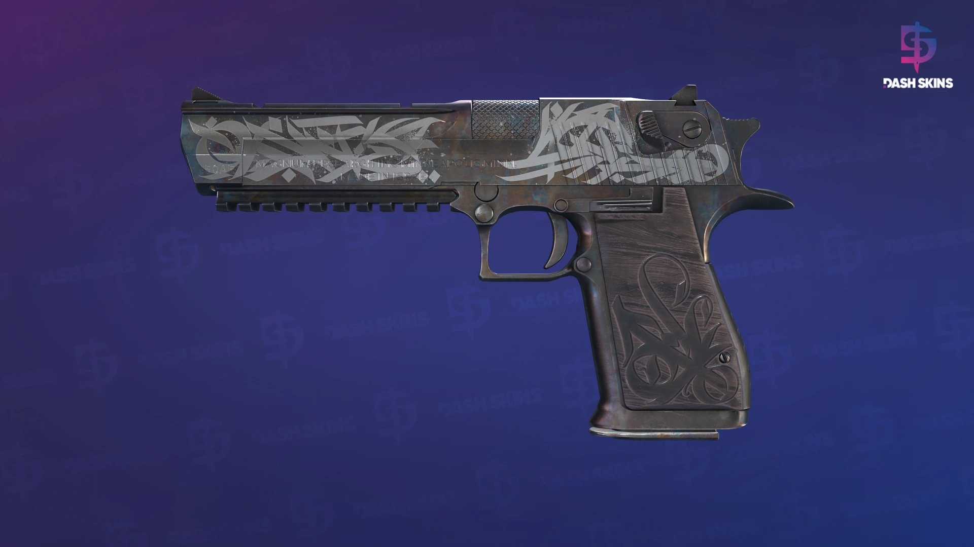 Desert Eagle | Calligraffiti (Minimal Wear) Screenshot Playside