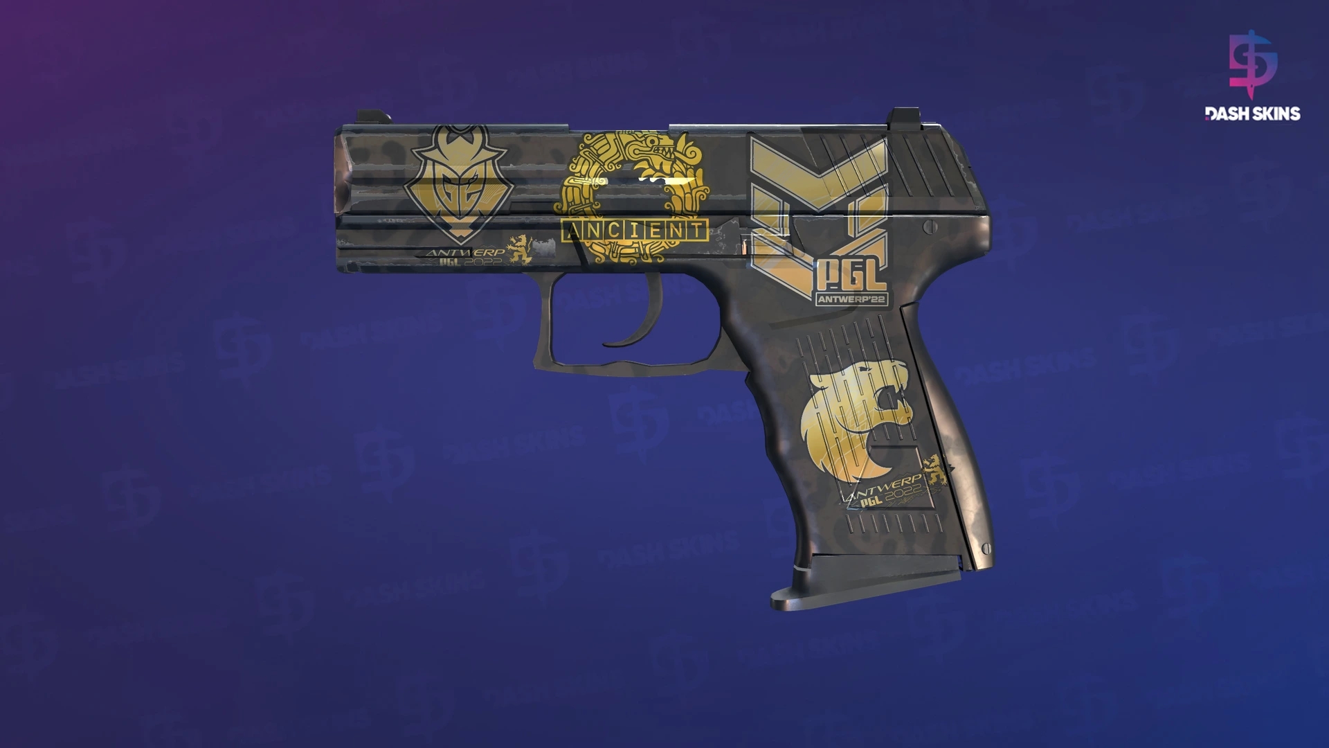 Souvenir P2000 | Panther Camo (Minimal Wear) Screenshot Playside