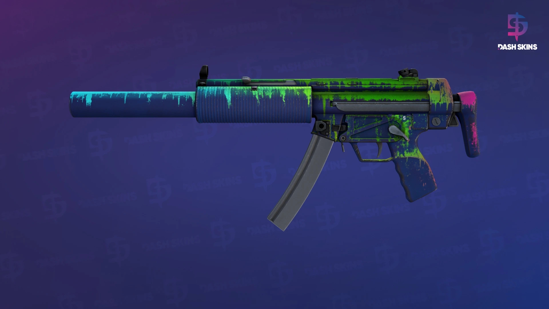MP5-SD | Phosphor (Field-Tested) Screenshot Playside
