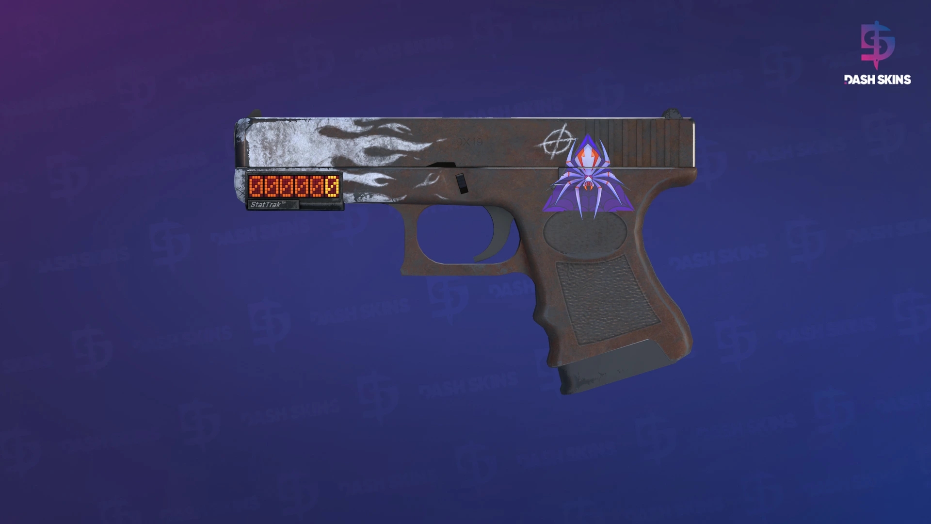 StatTrak™ Glock-18 | Oxide Blaze (Field-Tested) Screenshot Playside