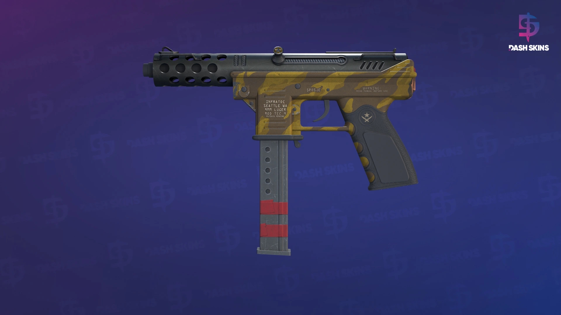 Tec-9 | Brother (Minimal Wear) Screenshot Playside