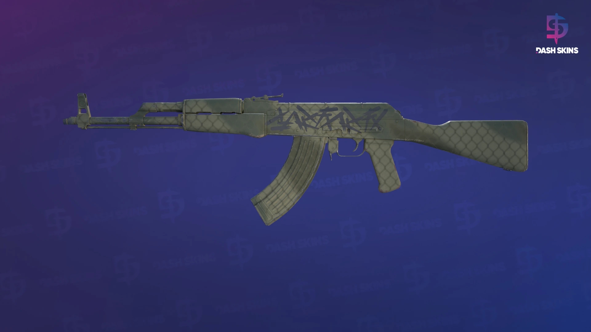 AK-47 | Safari Mesh (Minimal Wear) Screenshot Playside