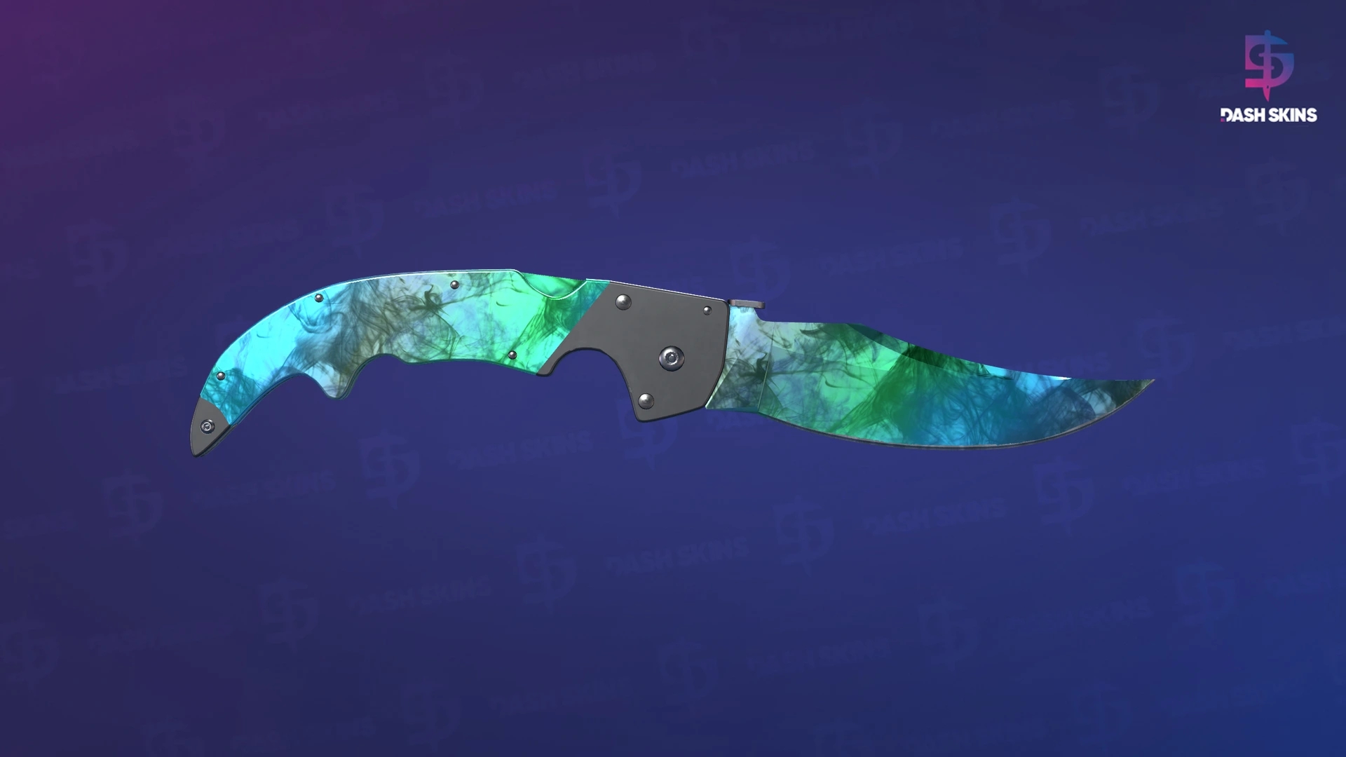 ★ Falchion Knife | Gamma Doppler (Factory New) - Phase 3 Screenshot Playside