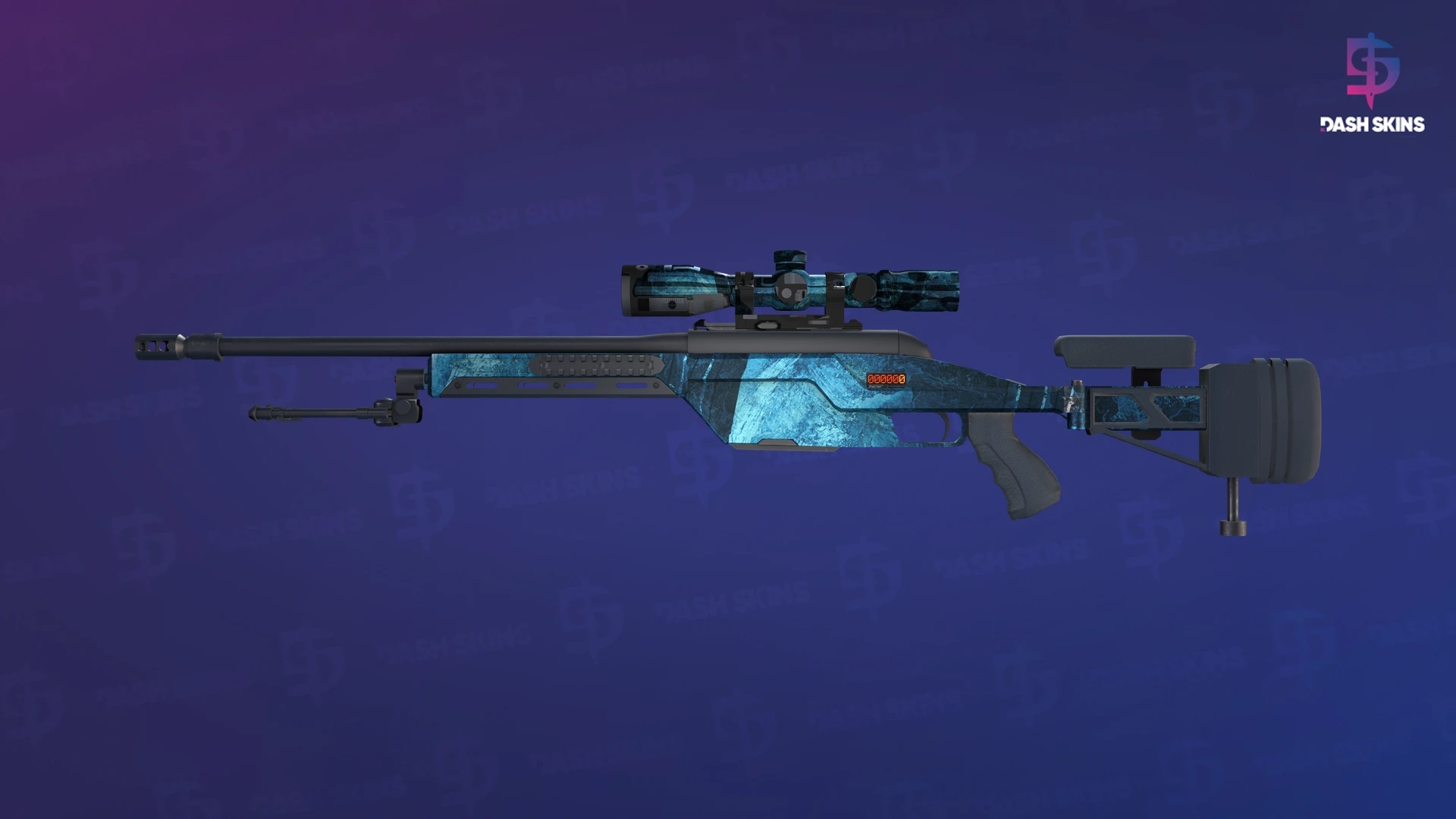 StatTrak™ SSG 08 | Abyss (Field-Tested) Screenshot Playside