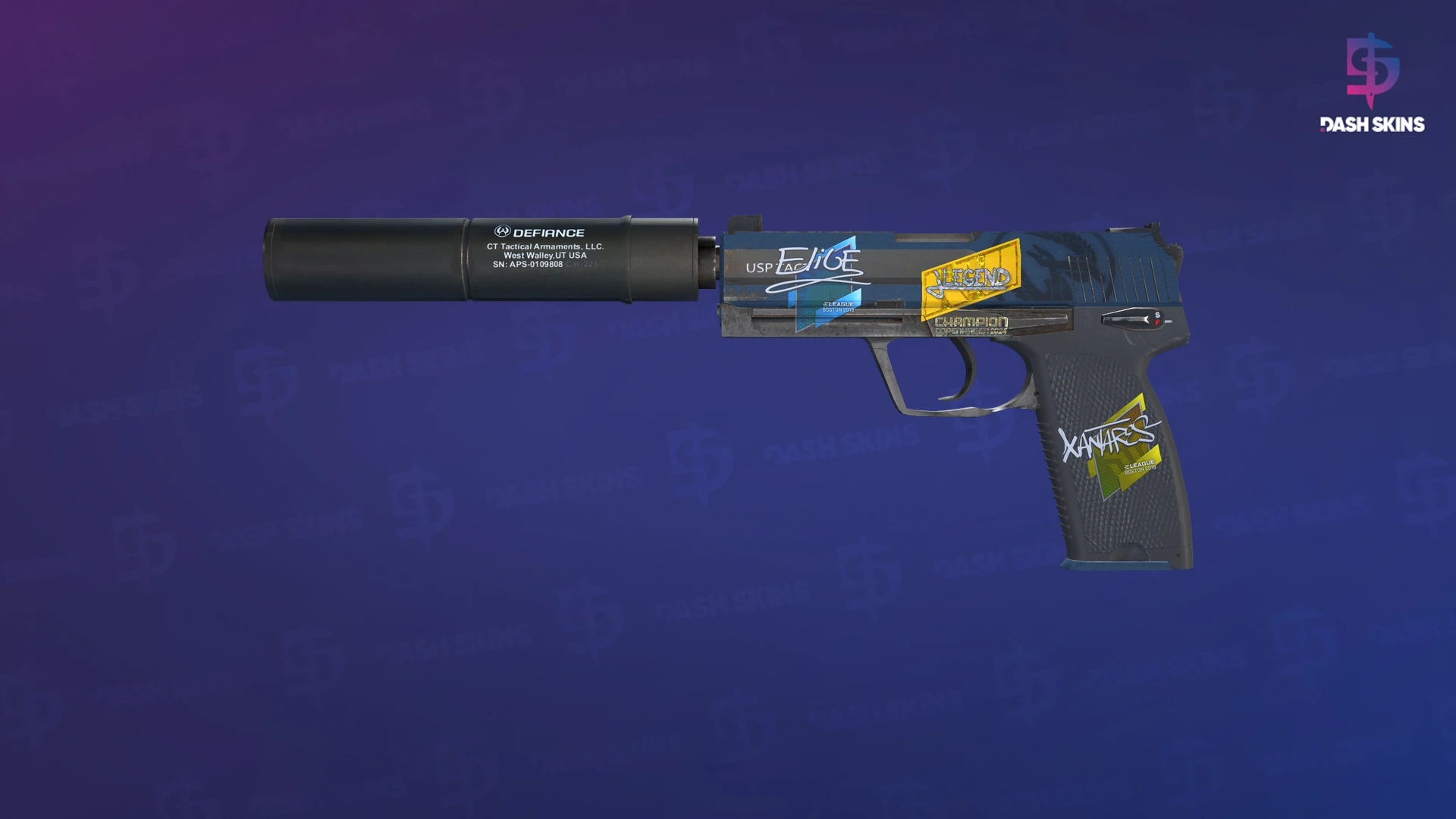 USP-S | Guardian (Minimal Wear) Screenshot Playside