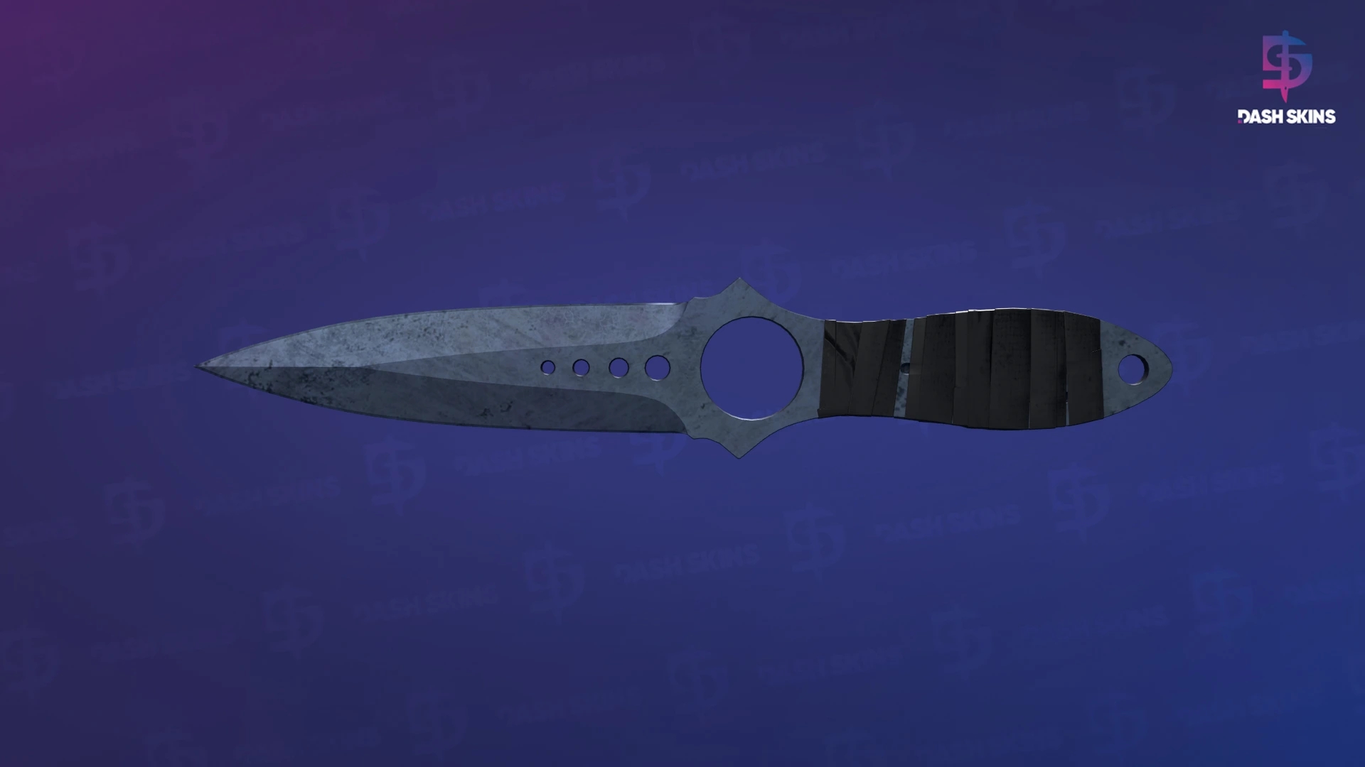★ Skeleton Knife | Blue Steel (Field-Tested) Screenshot Playside