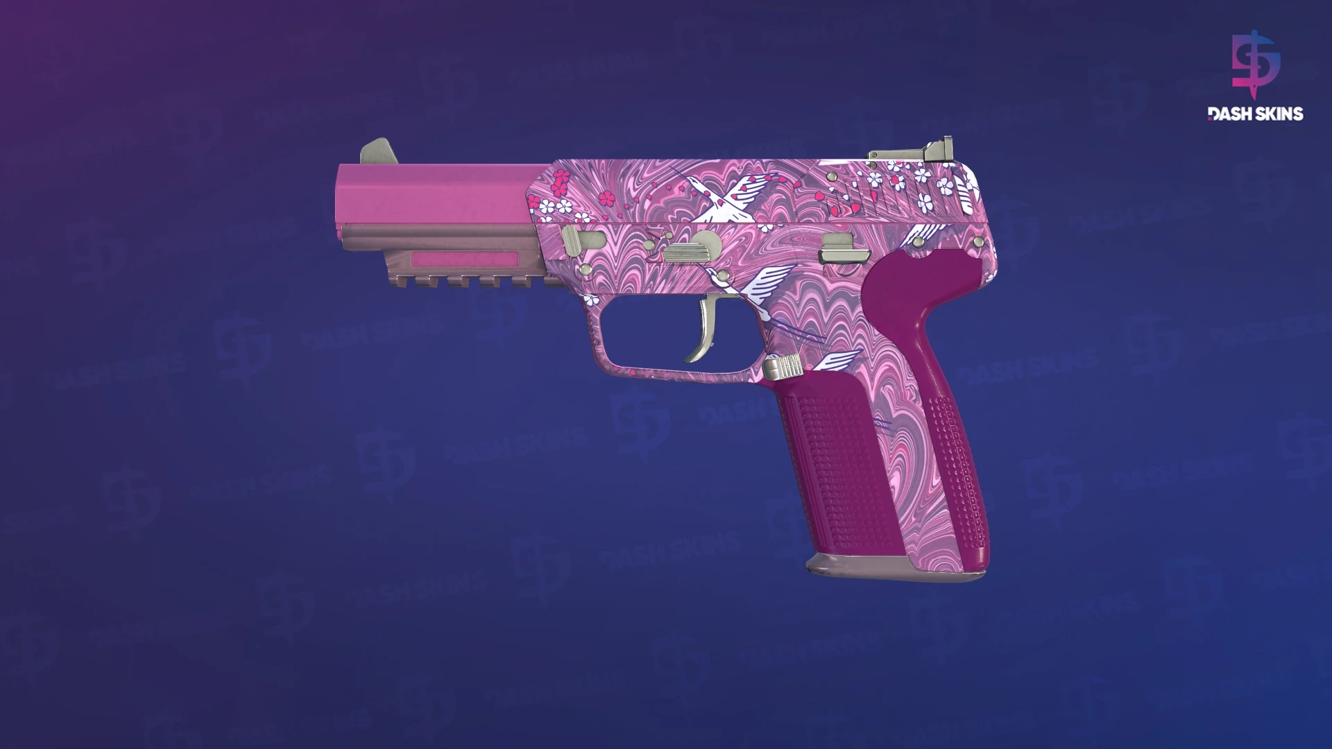 Five-SeveN | Fraise Crane (Factory New) Screenshot Playside
