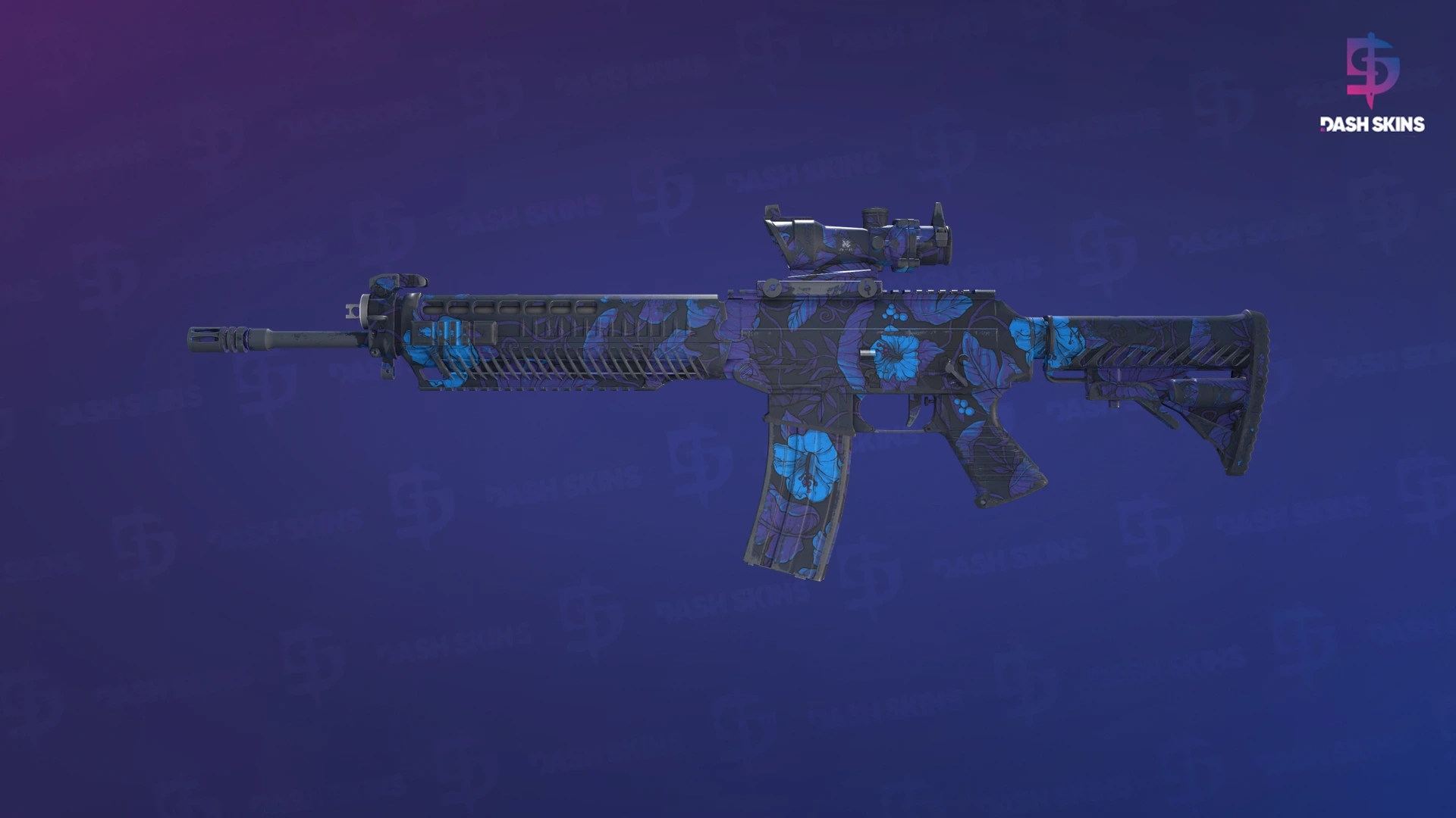 SG 553 | Aloha (Field-Tested) Screenshot Playside
