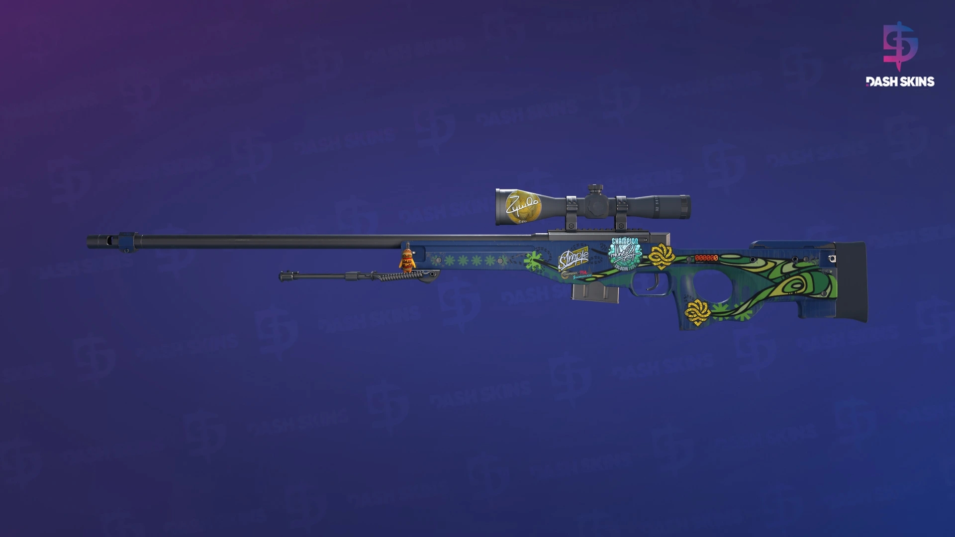 StatTrak™ AWP | Corticera (Field-Tested) Screenshot Playside