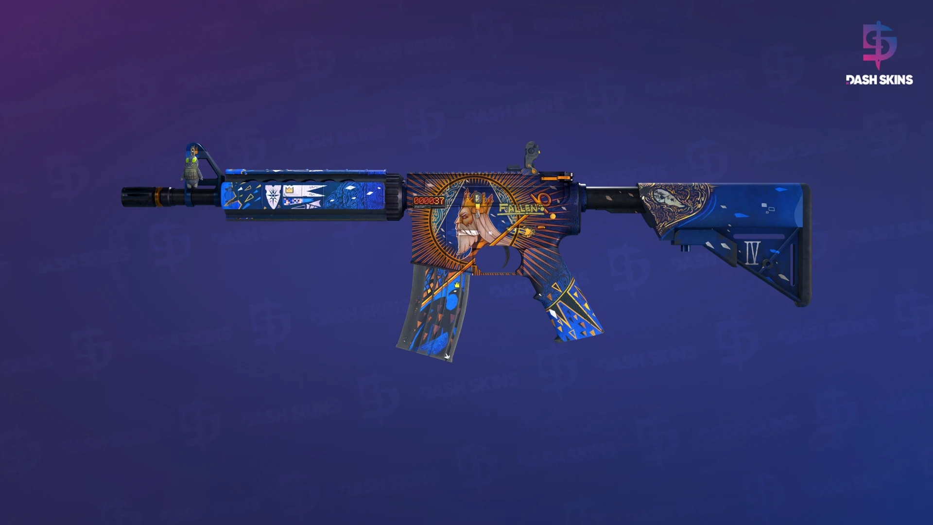 StatTrak™ M4A4 | The Emperor (Field-Tested) Screenshot Playside