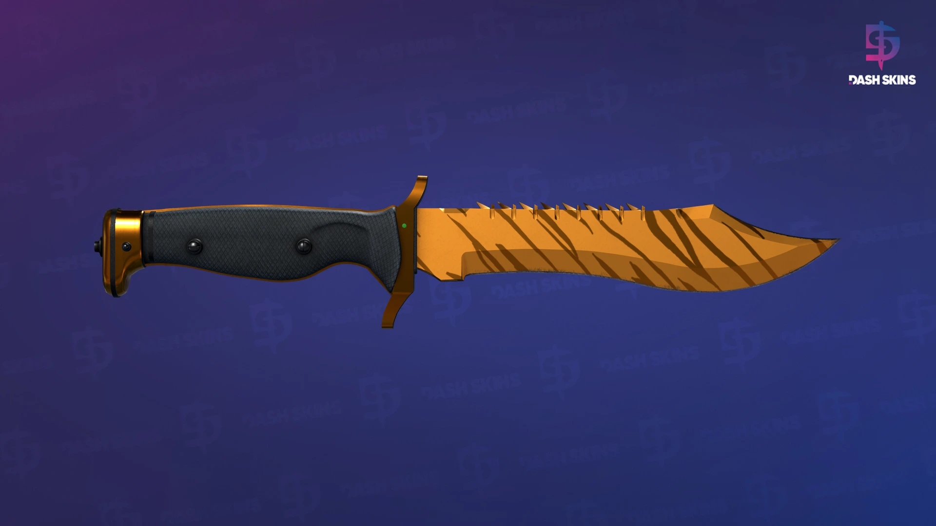 ★ Bowie Knife | Tiger Tooth (Factory New) Screenshot Playside