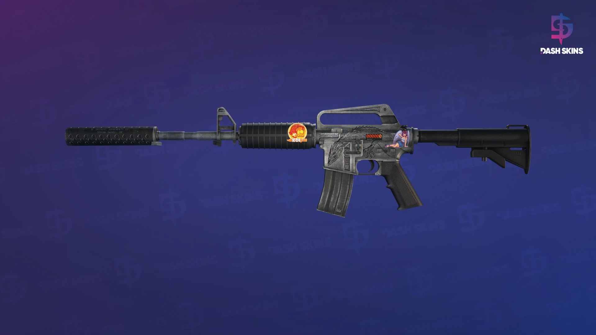StatTrak™ M4A1-S | Basilisk (Field-Tested) Screenshot Playside