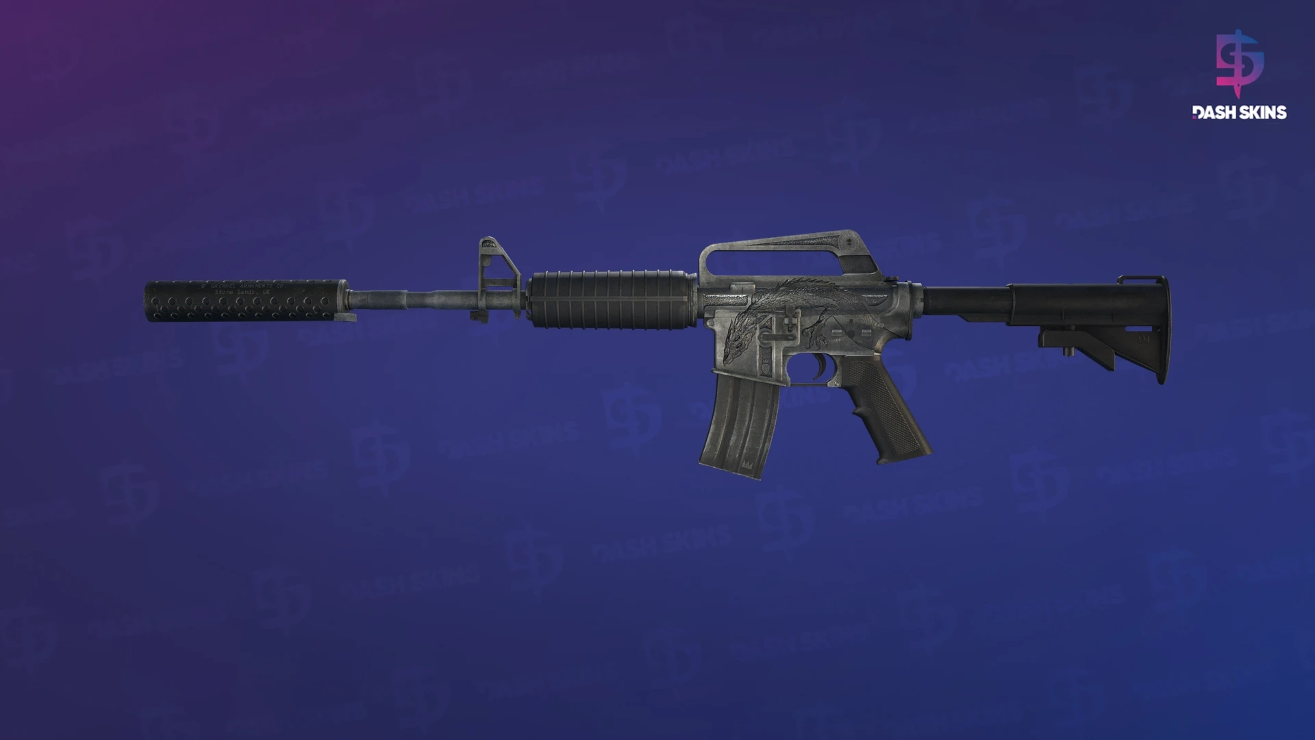 M4A1-S | Basilisk (Battle-Scarred) Screenshot Playside