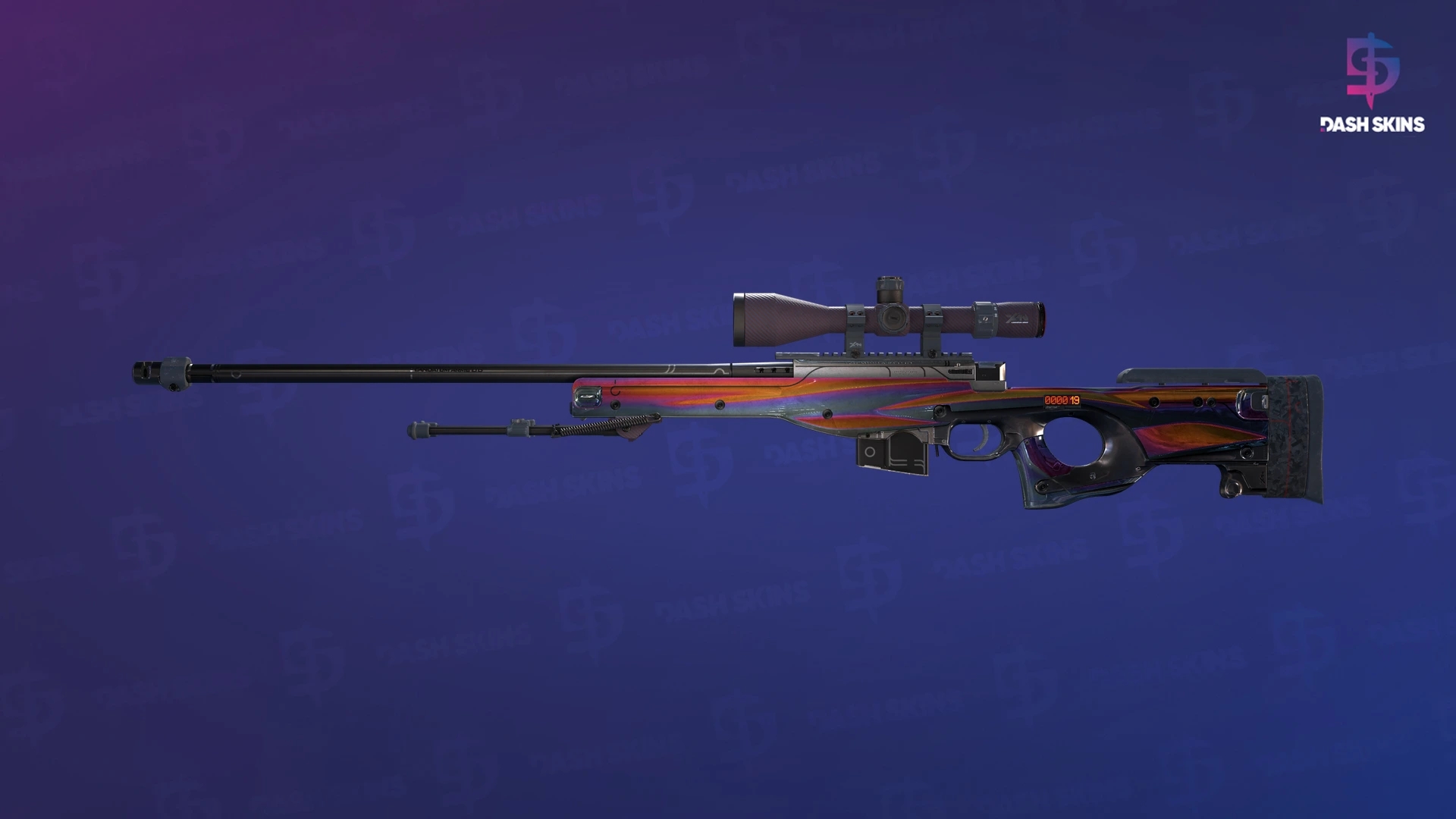StatTrak™ AWP | Chrome Cannon (Field-Tested) Screenshot Playside