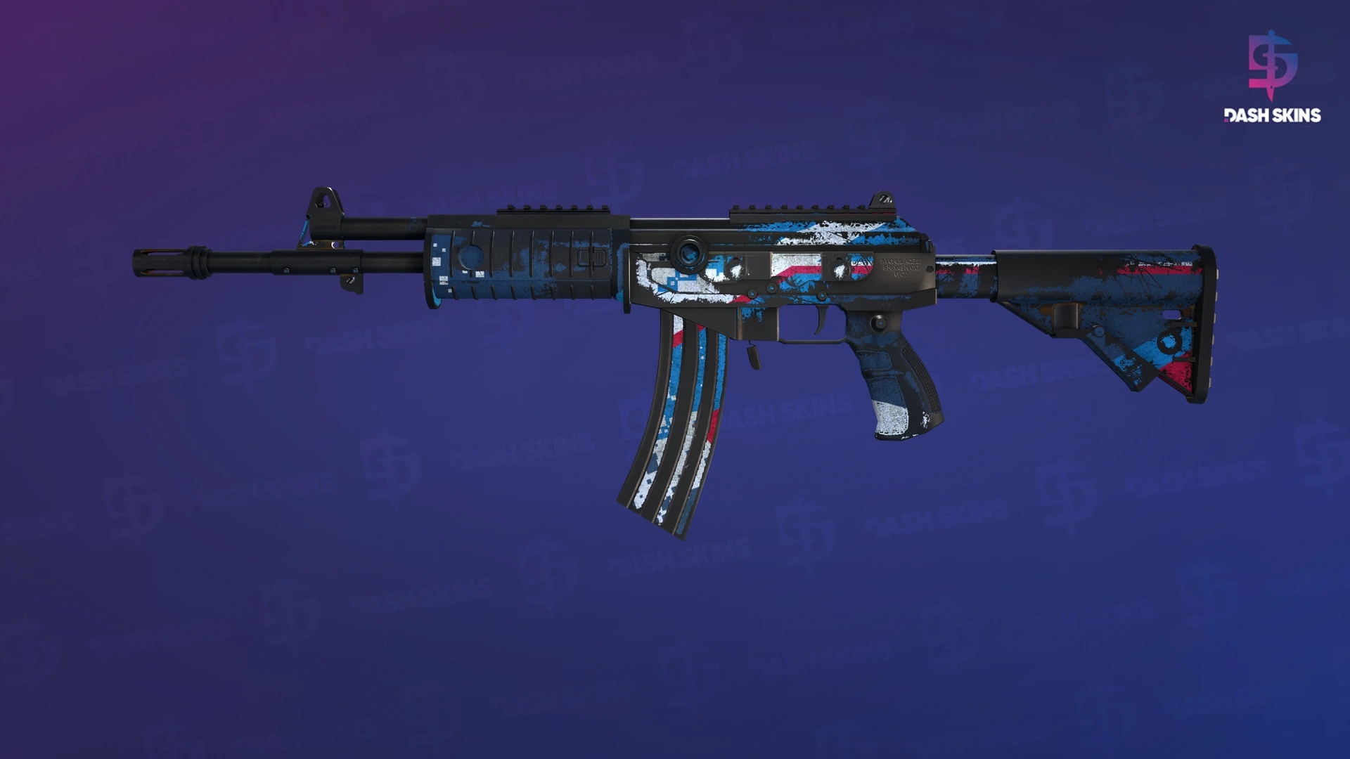 Galil AR | Rocket Pop (Battle-Scarred) Screenshot Playside