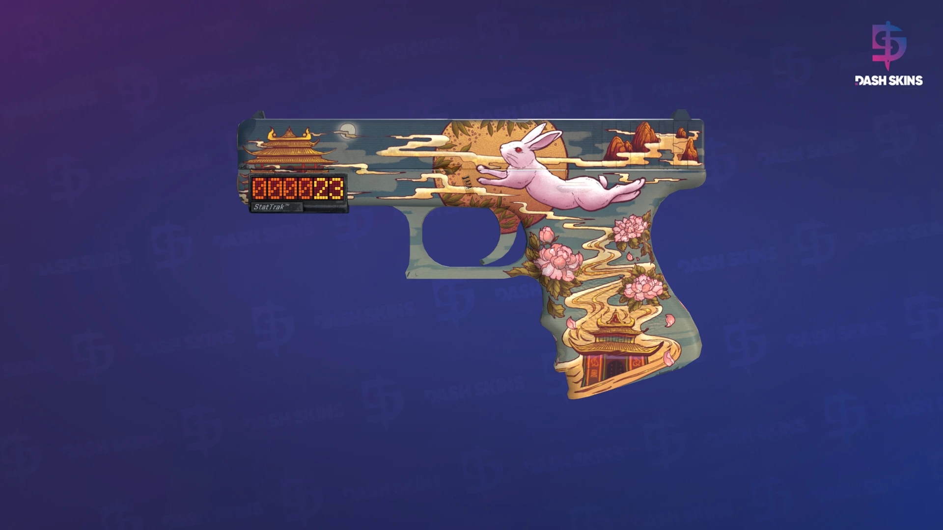 StatTrak™ Glock-18 | Umbral Rabbit (Factory New) Screenshot Playside