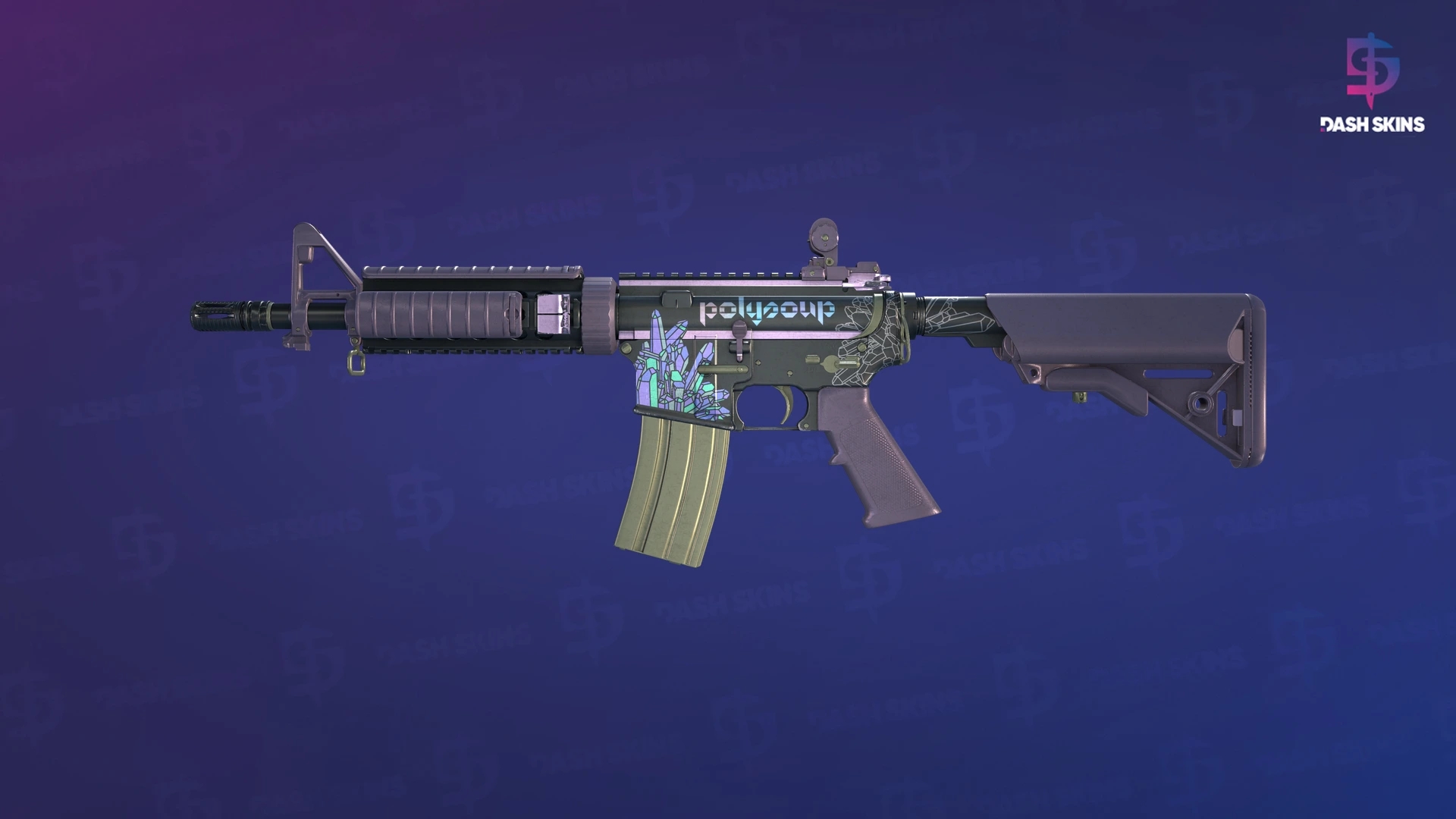 M4A4 | Polysoup (Field-Tested) Screenshot Playside