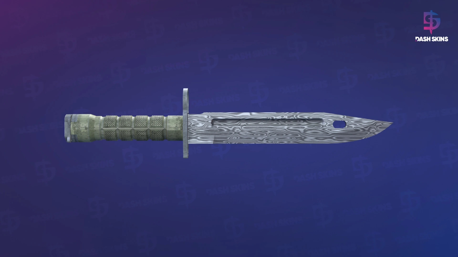 ★ Bayonet | Damascus Steel (Minimal Wear) Screenshot Playside