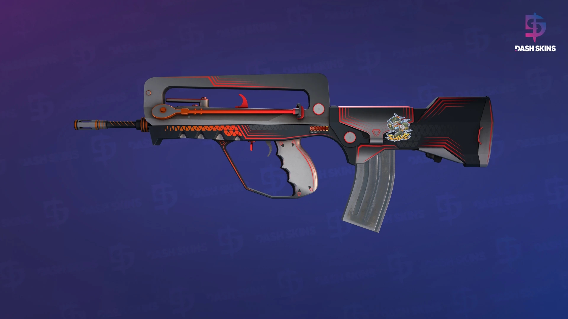 StatTrak™ FAMAS | Valence (Factory New) Screenshot Playside
