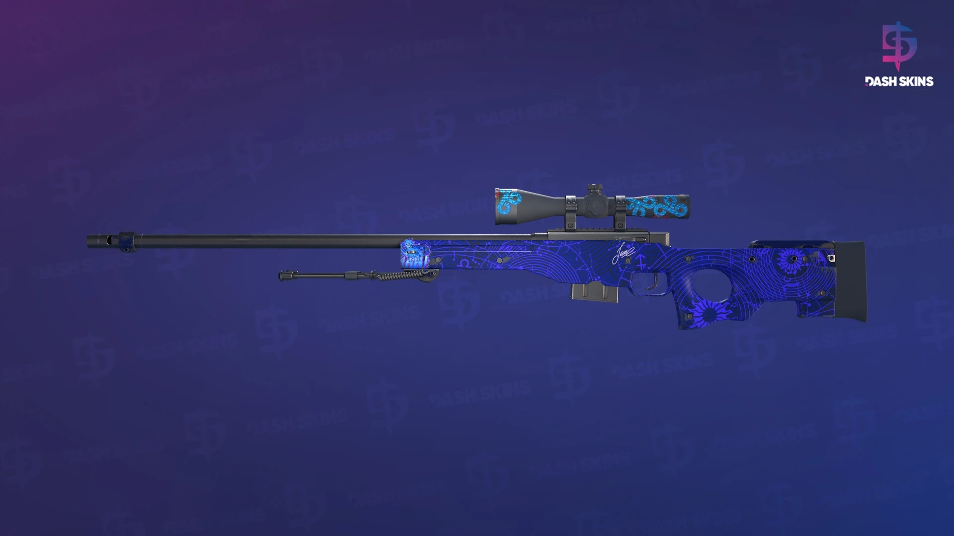 AWP | Sun in Leo (Minimal Wear) Screenshot Playside