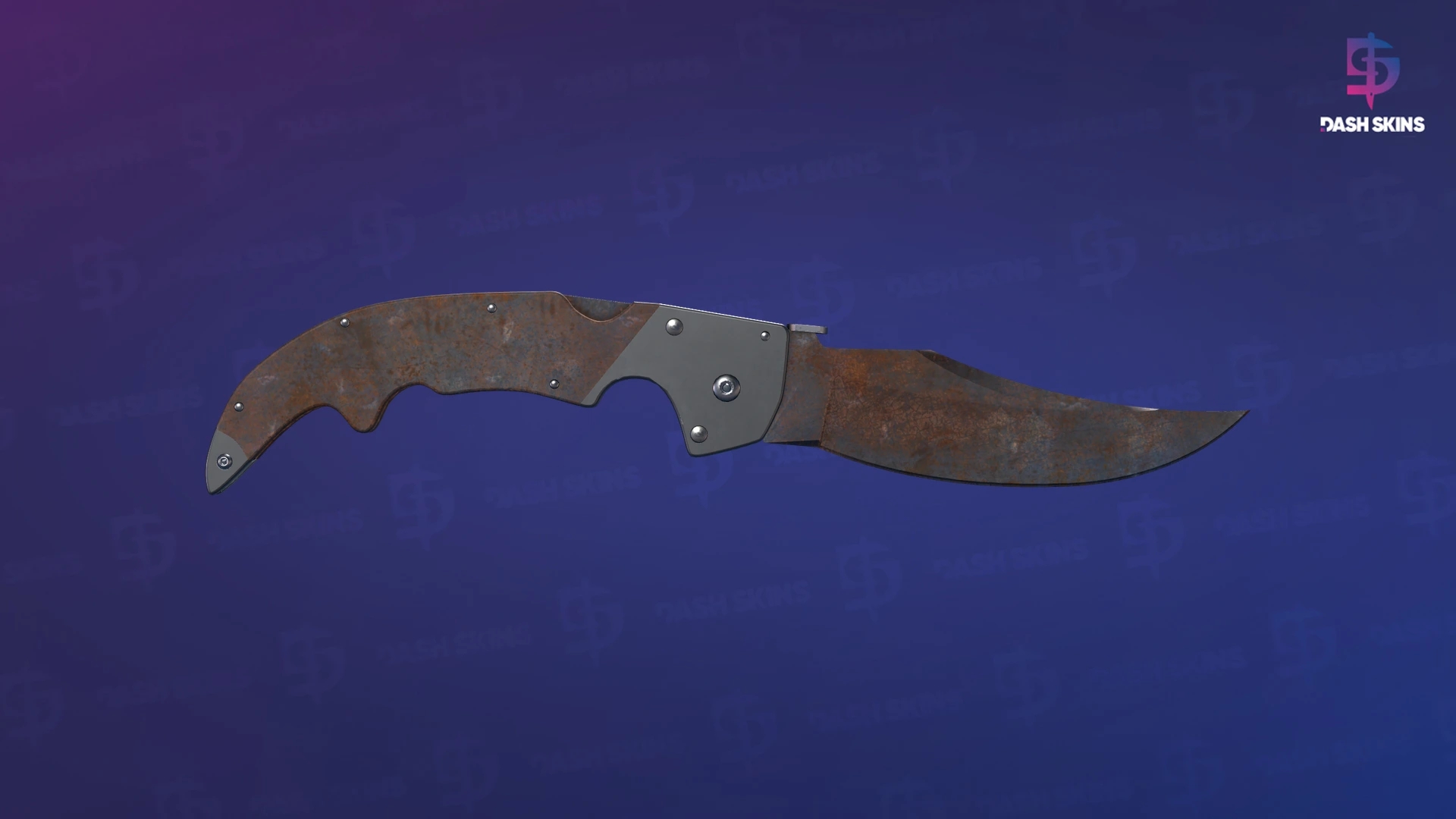 ★ Falchion Knife | Rust Coat (Battle-Scarred) Screenshot Playside
