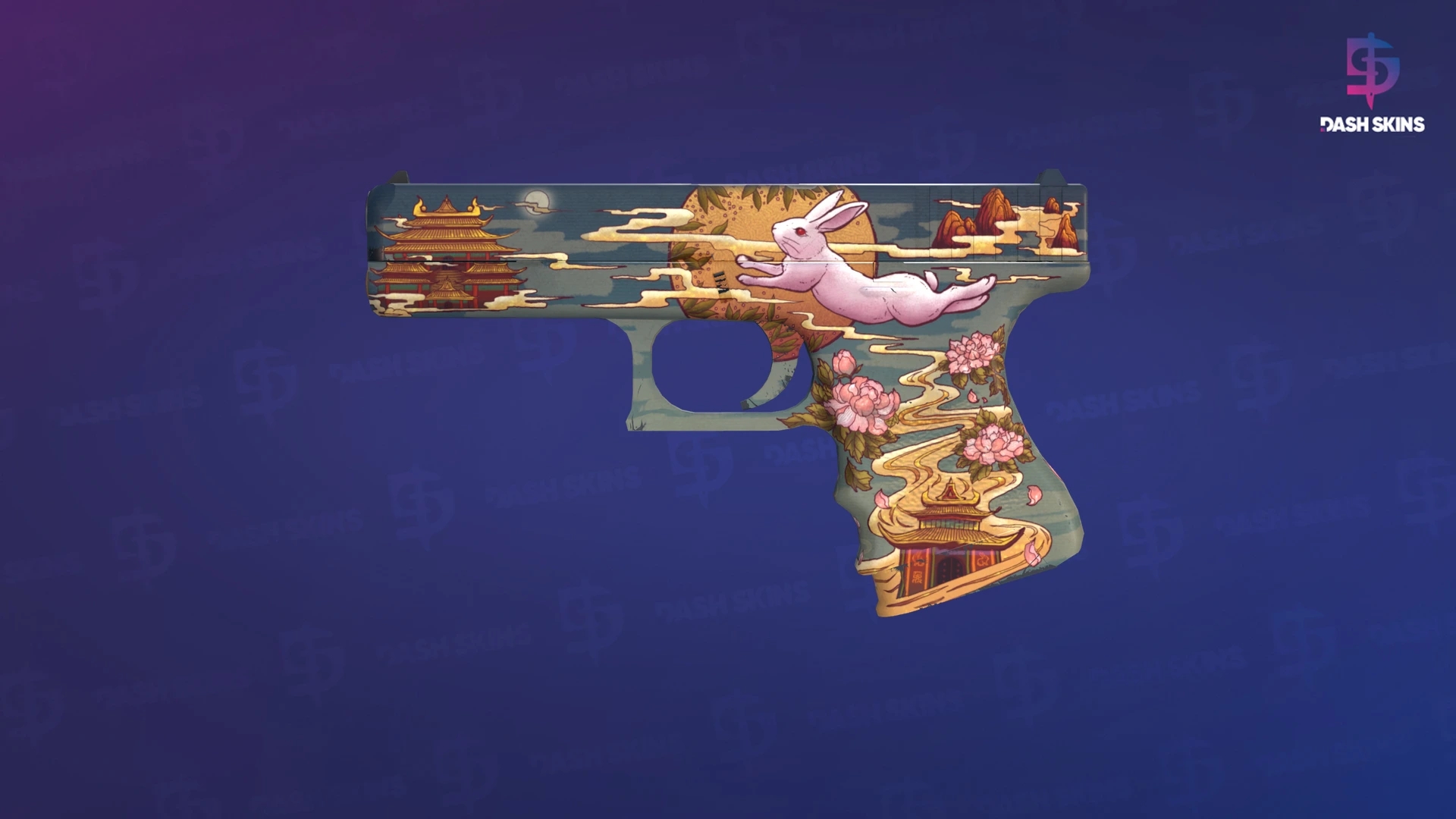 Glock-18 | Umbral Rabbit (Minimal Wear) Screenshot Playside