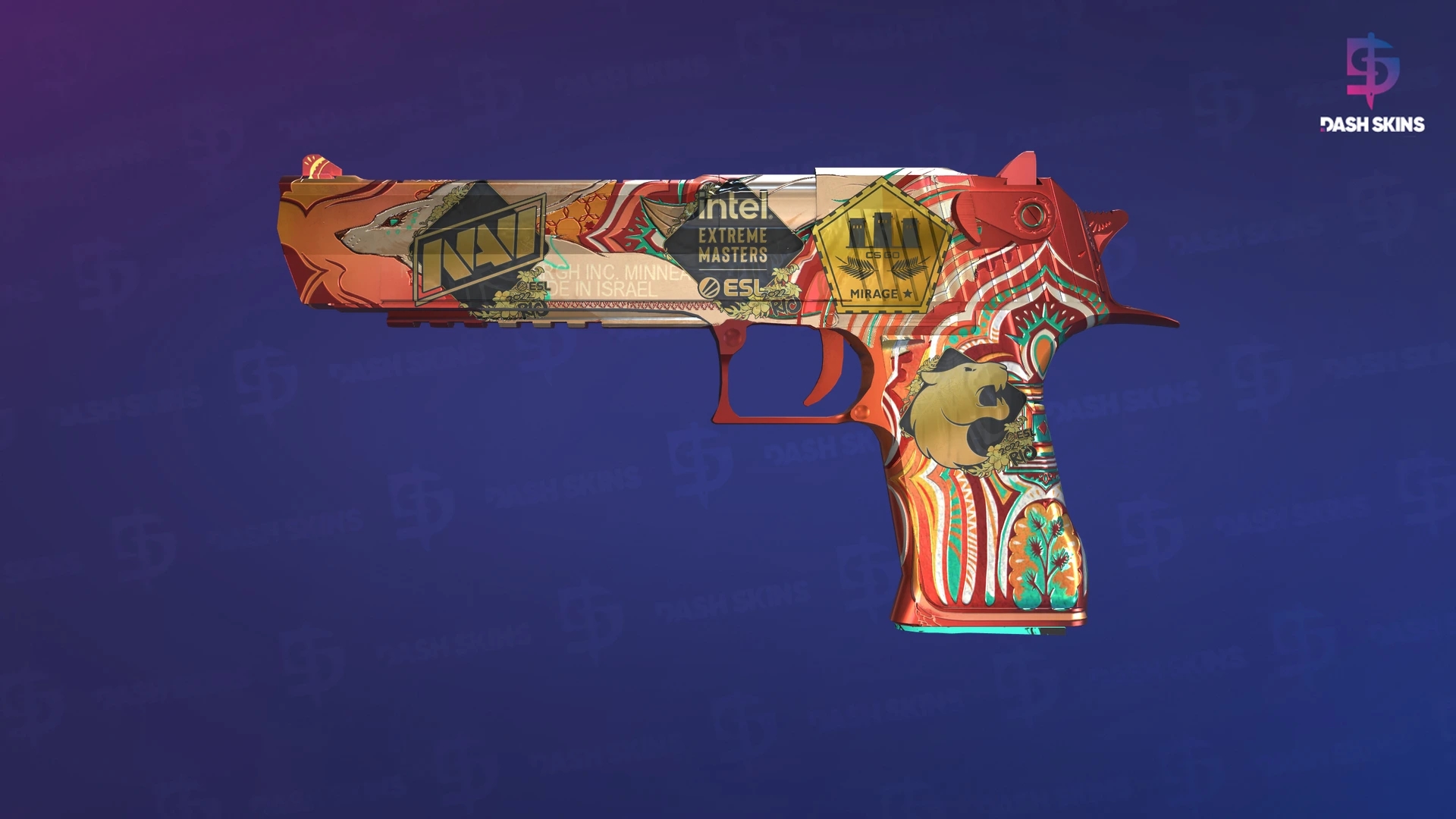 Souvenir Desert Eagle | Fennec Fox (Minimal Wear) Screenshot Playside