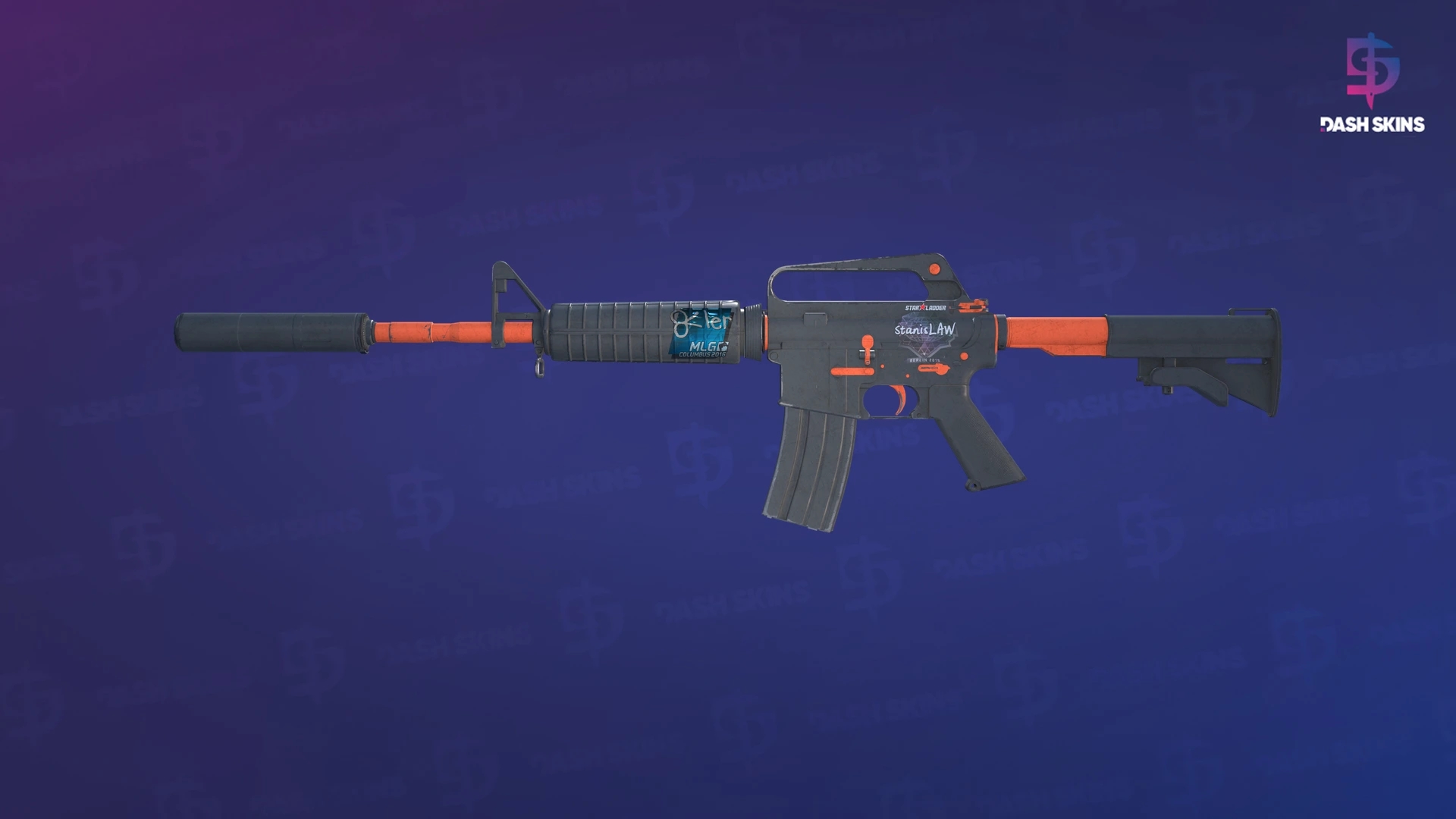 M4A1-S | Nitro (Well-Worn) Screenshot Playside