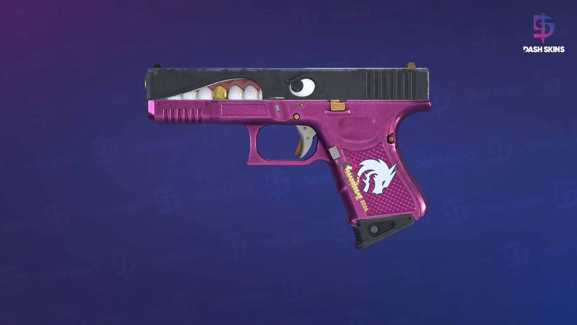Glock-18 | Gold Toof (Field-Tested) Screenshot Playside