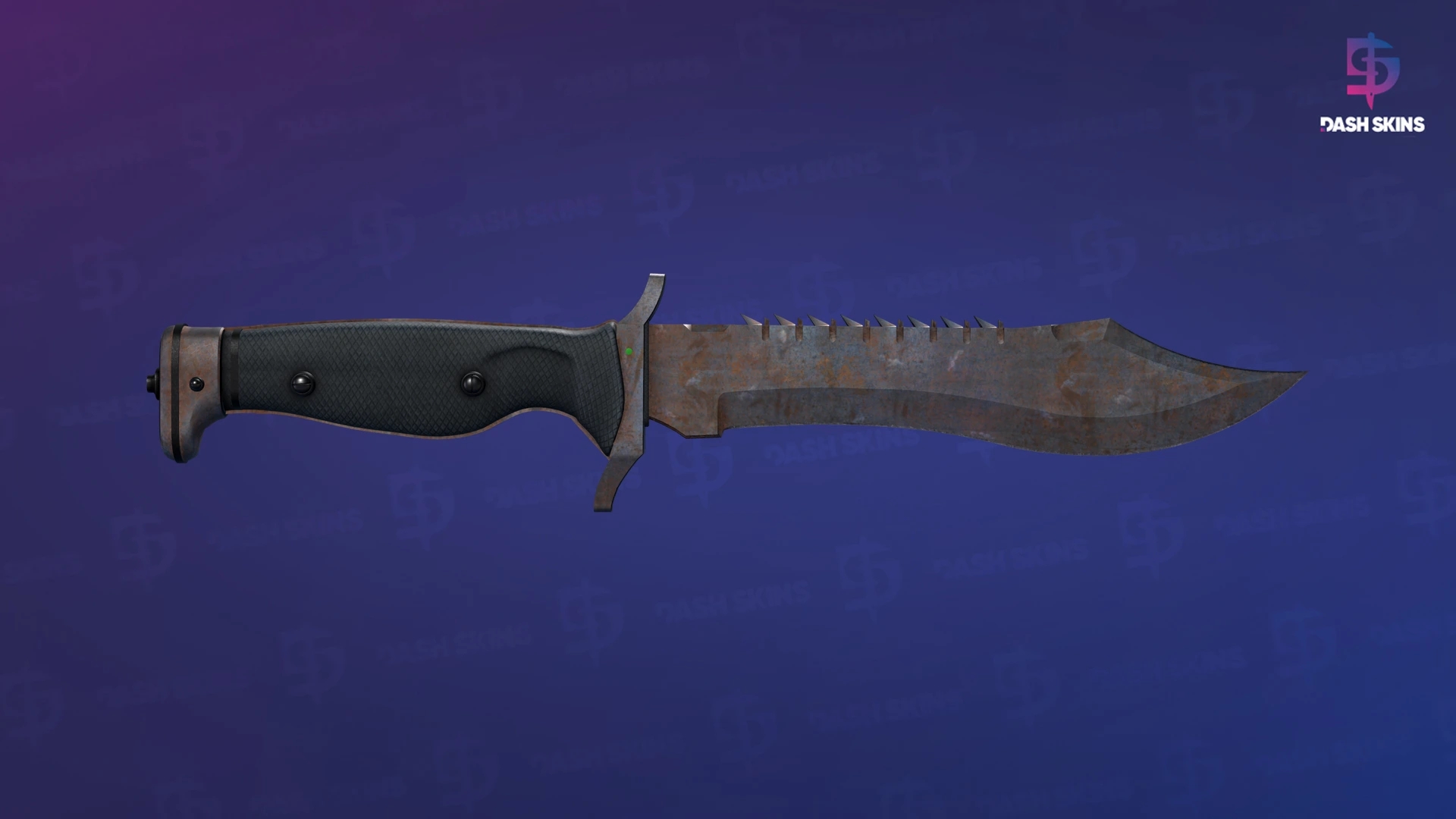 ★ Bowie Knife | Rust Coat (Battle-Scarred) Screenshot Playside