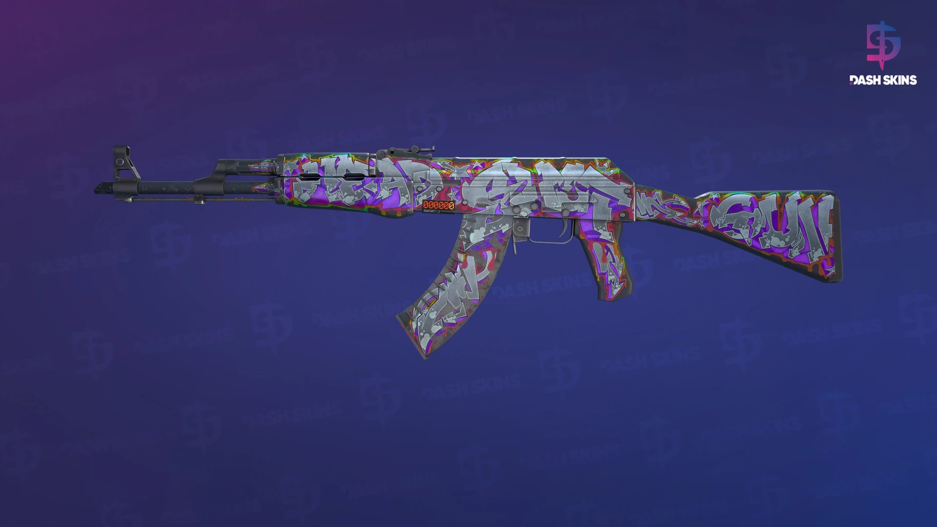 StatTrak™ AK-47 | Head Shot (Well-Worn) Screenshot Playside