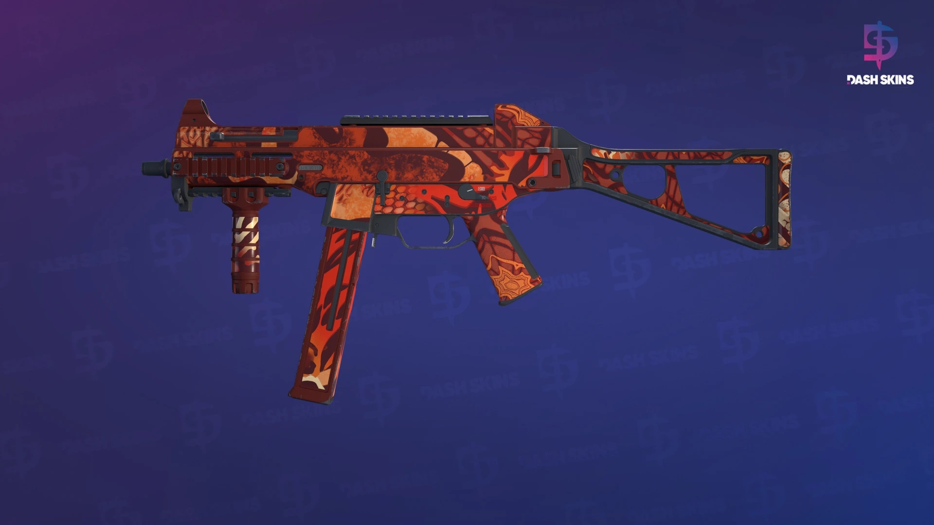 UMP-45 | Warm Blooded (Minimal Wear) Screenshot Playside