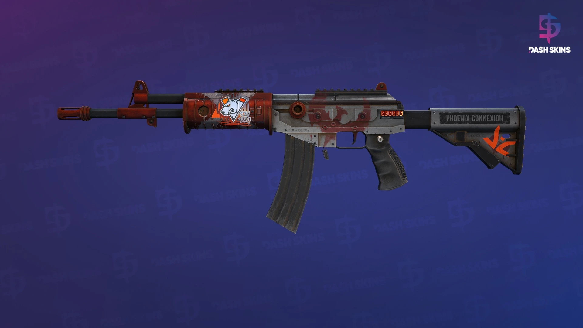 StatTrak™ Galil AR | Connexion (Well-Worn) Screenshot Playside