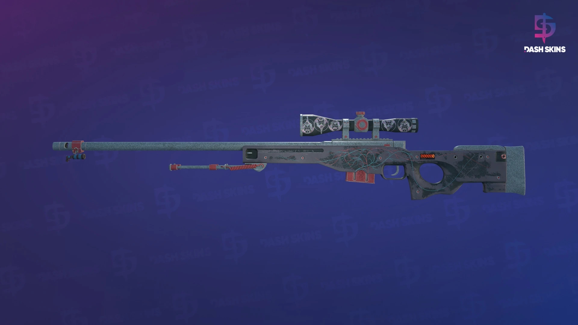 StatTrak™ AWP | Capillary (Battle-Scarred) Screenshot Playside
