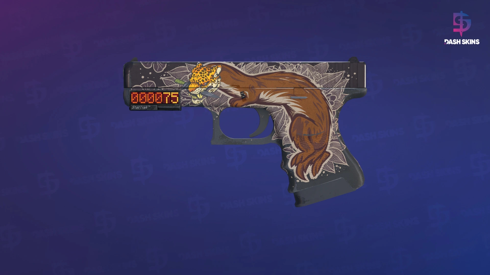 StatTrak™ Glock-18 | Weasel (Well-Worn) Screenshot Playside