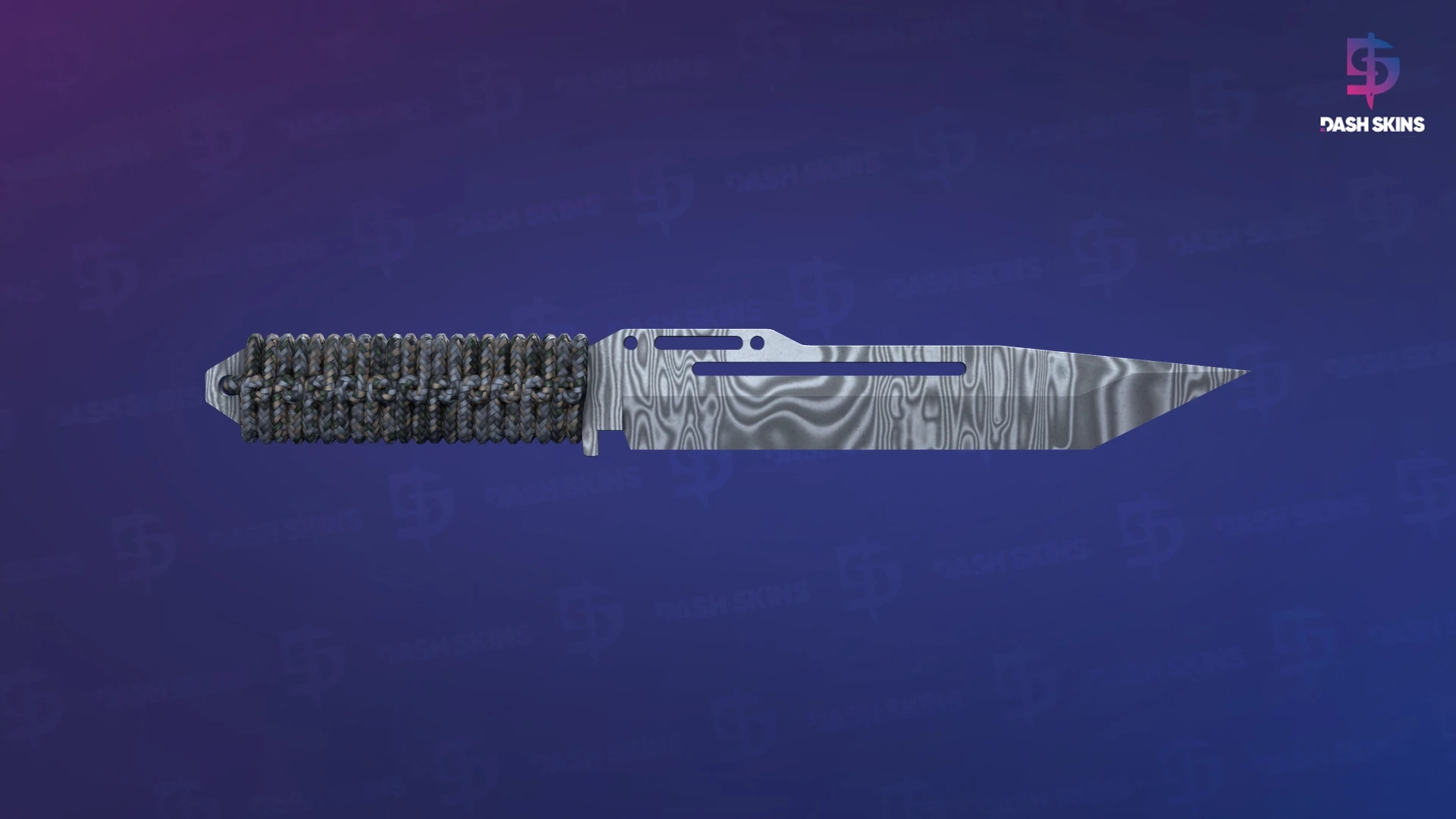 ★ Paracord Knife | Damascus Steel (Field-Tested) Screenshot Playside